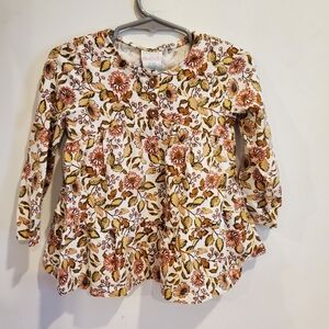 Maggie & Zoe 24 Month Long Sleeve Floral Tunic Top